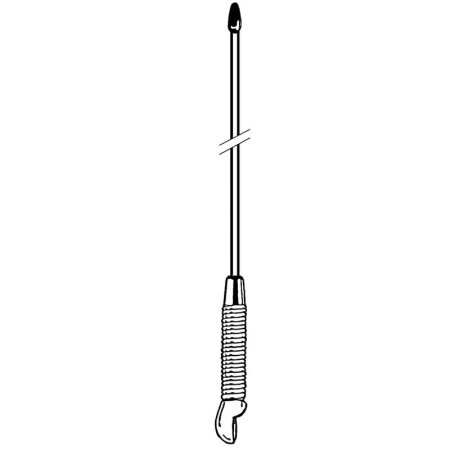 Anténní zářič MGA 108-550, 108-550 MHz, 1/4,   0 dB, DV očko, pružina