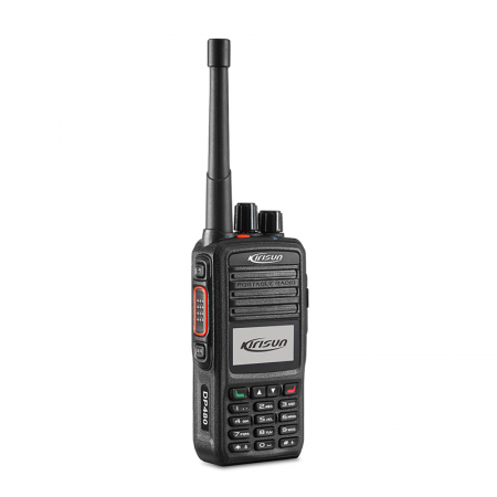 Kirisun DP480, 136-174 MHz, DMR, 256 kanálů/16 zón, 5 W, IP54