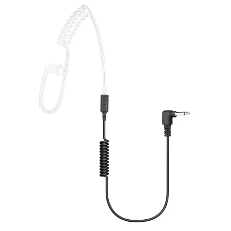Mini-armature security sluchátko do ucha s transparentním zvukovodem