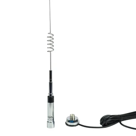 Vozidlová anténa UF500, 430-470 MHz, PL držák na kapotu