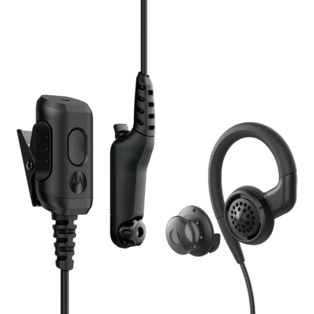 Sluchátko do ucha C, samostatný mikrofon s PTT, IMPRES, 2 Wire pro R7/R7a