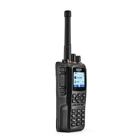 Kirisun DP990, 136-174 MHz, DMR, 1024 kanálů, 5 W, IP68, GNSS, BT, AES 256