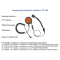 PTT tlačítko pro TC-T08 pro vysílačky IC-F3002/IC-F4002/IC-F1000/IC-F2000 (S6)