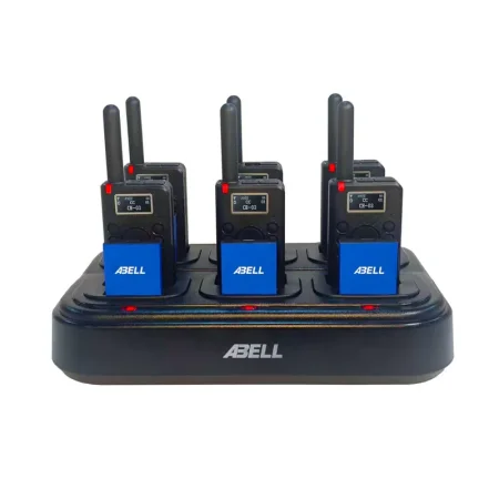 Stolní nabíječ pro 6 radiostanic a akumulátorů X1 pro
