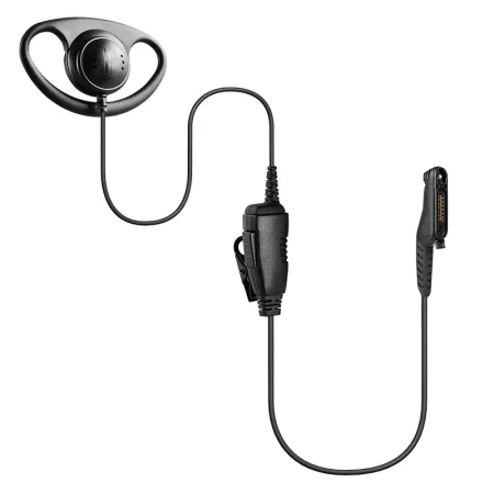 Sluchátko na ucho D, in-line mikrofon s PTT, 1 Wire pro R7/R7a