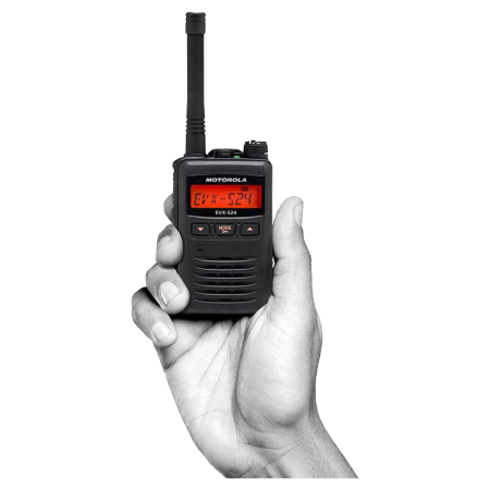 EVX-S24 BLACK, 403-470 MHz, DMR, 256 kanálů, 3/2 W, IP67