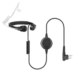 Krční mikrofon s velkým in-line PTT tlačítkem pro pro CP Commercial/DP1400/R2